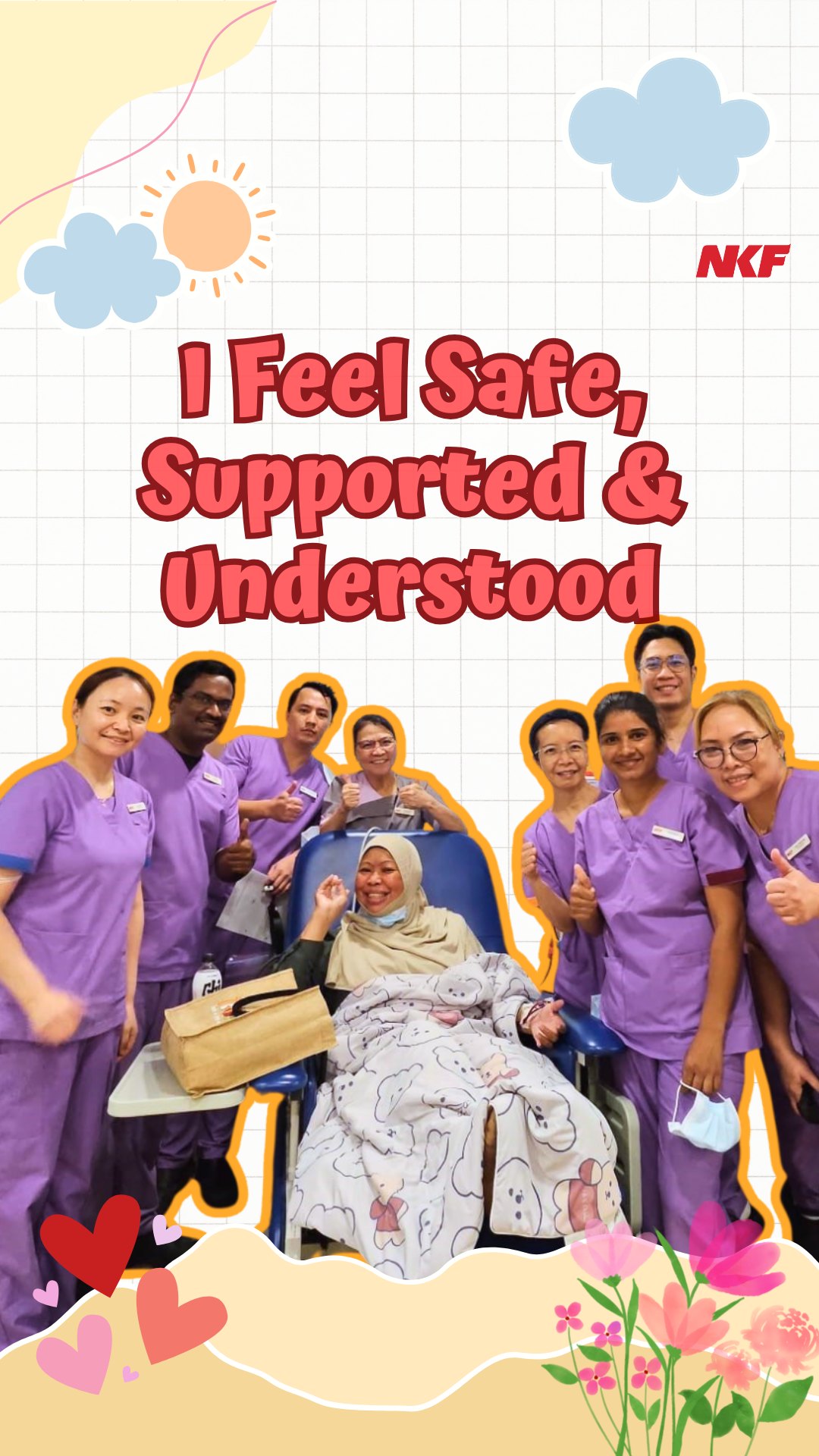 Ms Ramshedah Sulaiman, our patient at Leong Hwa Ch…