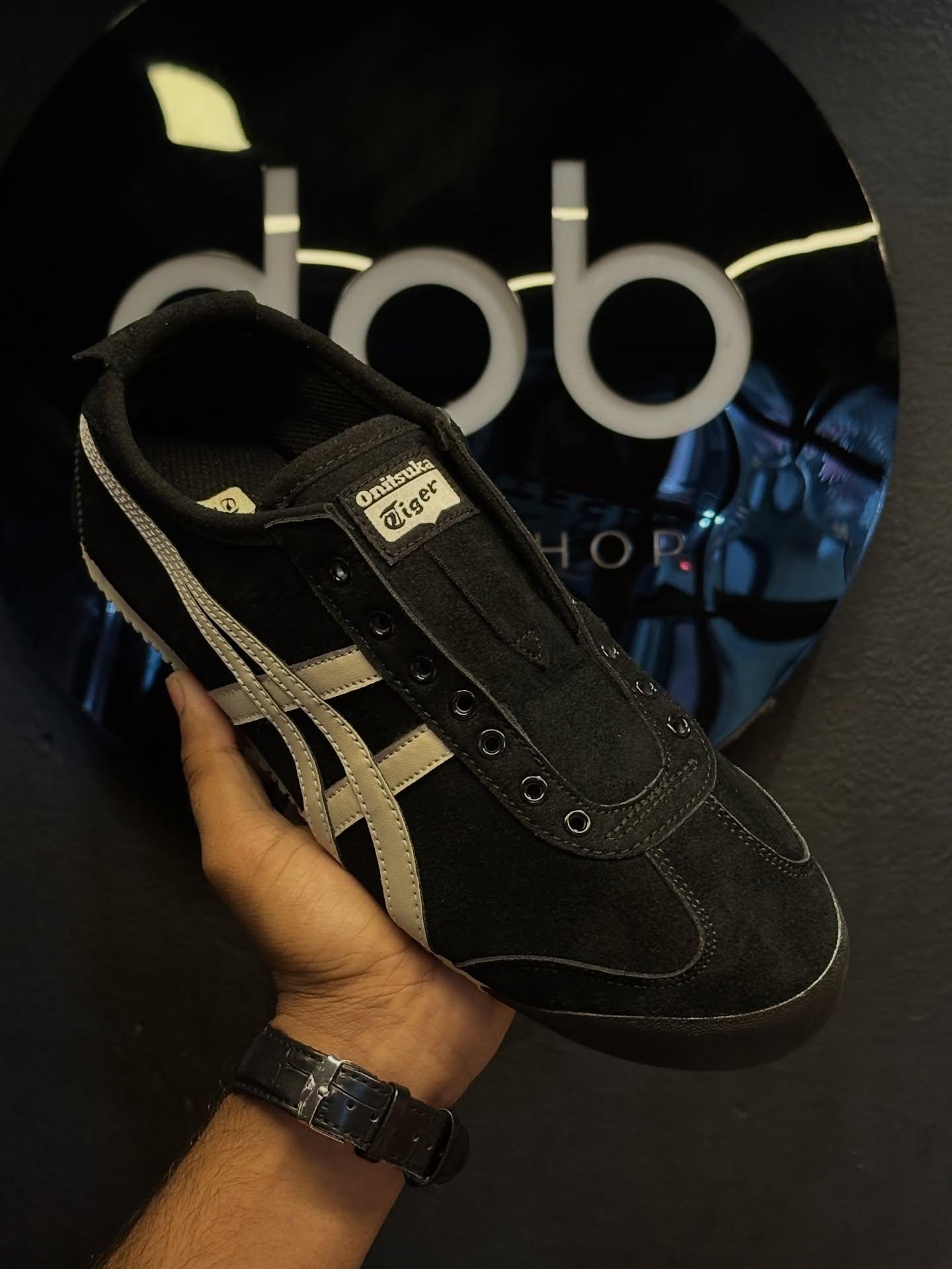 Onitsuka Tiger Mexico 66 Slip-On ‘Black Putty’